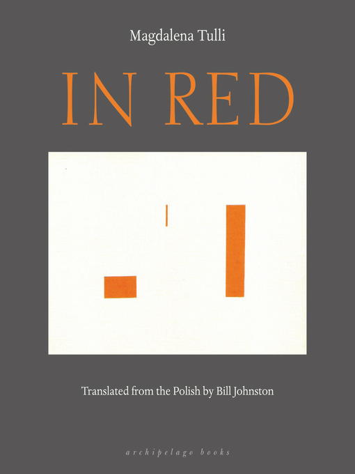 Title details for In Red by Magdalena Tulli - Available
